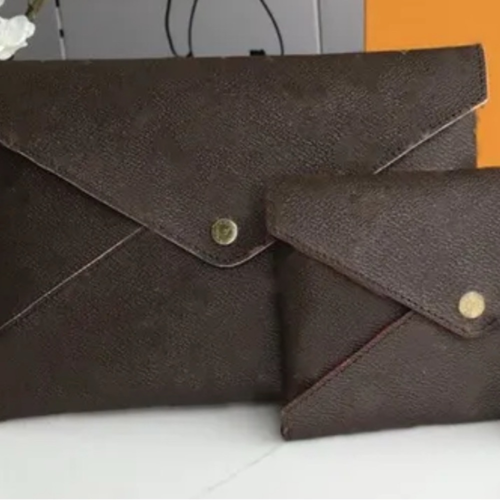 Brown Monogram Wallet Duo
